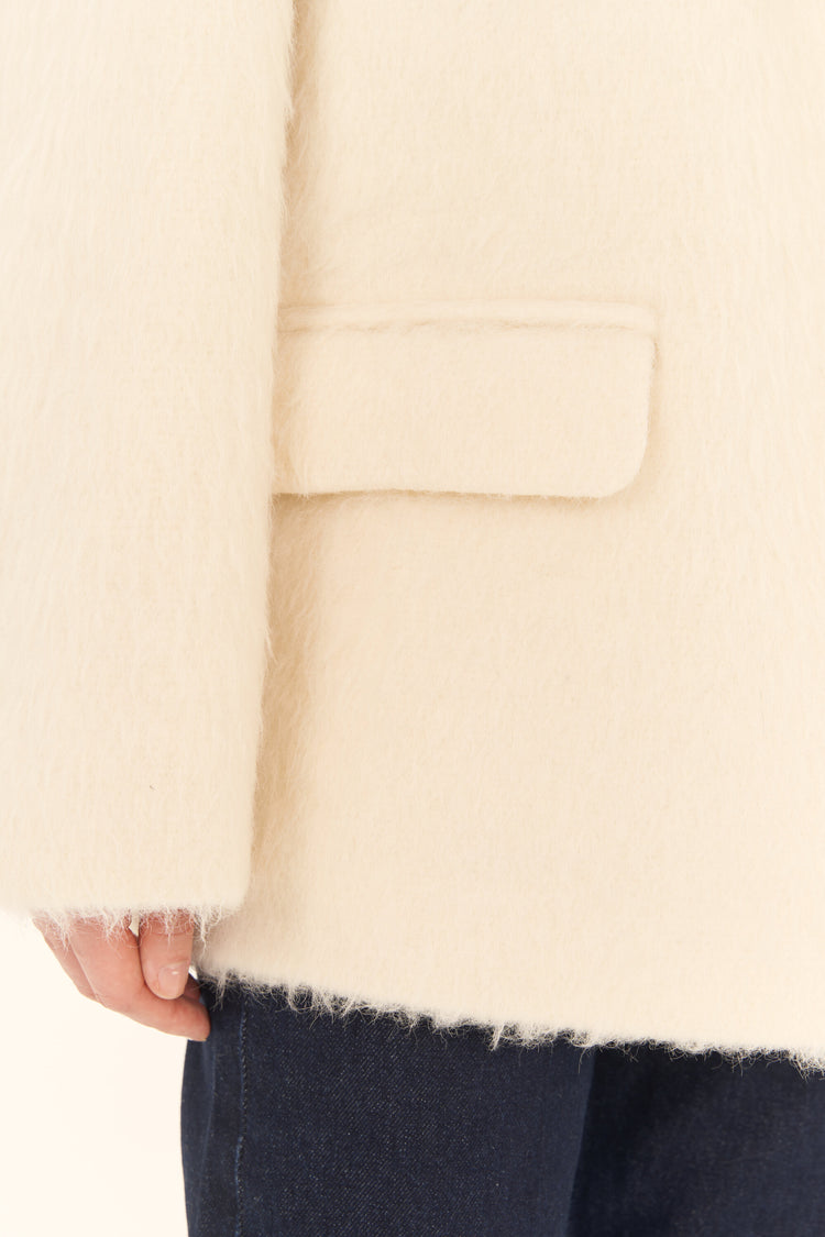 Padded jacket  (((Plombir))), milky white