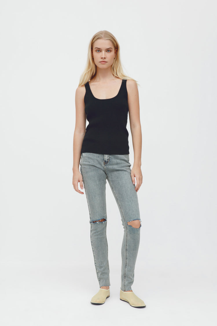 Skinny jeans (For sk8 girl), blue