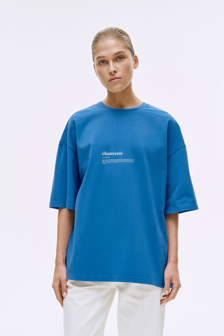 T-shirt (Chouxcess), bright blue